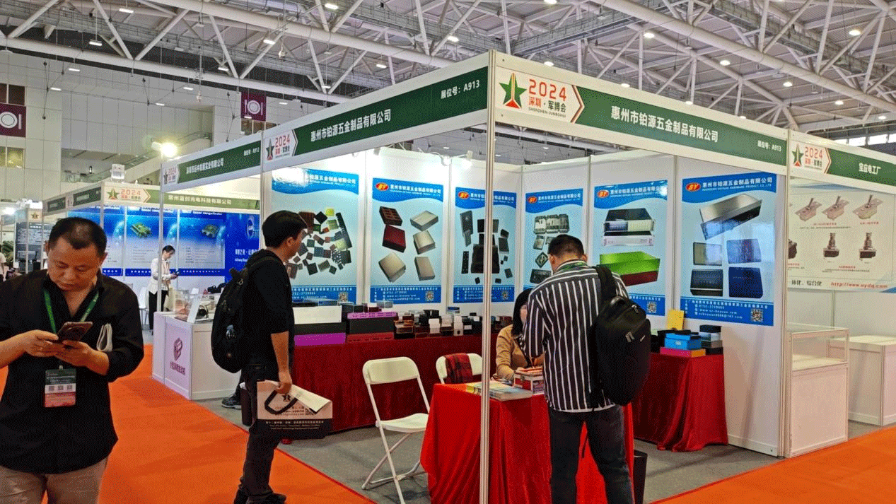 如期而至，鉑源五金在第12屆軍博會(huì)上大放異彩